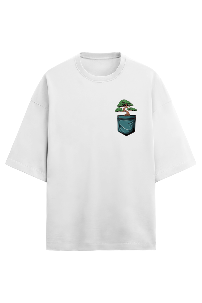 Pocket Bonsai Bliss Oversized T-shirt