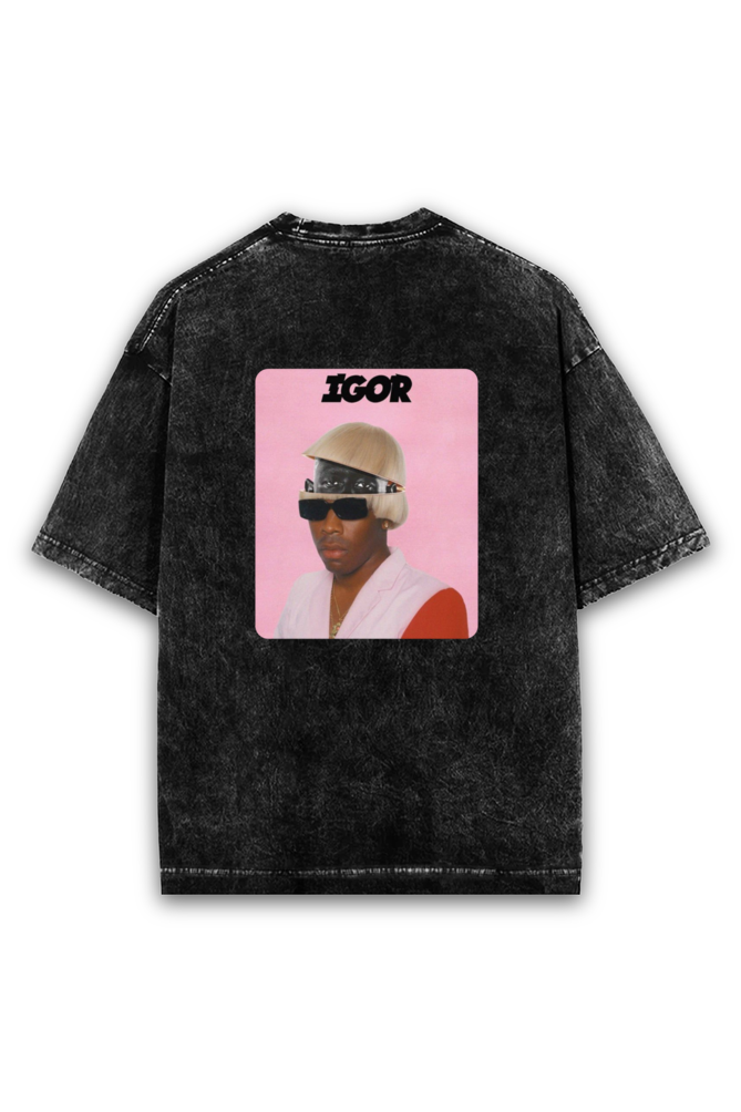 Igor Tyler, The Creator Oversized Acid Washed T-shirt