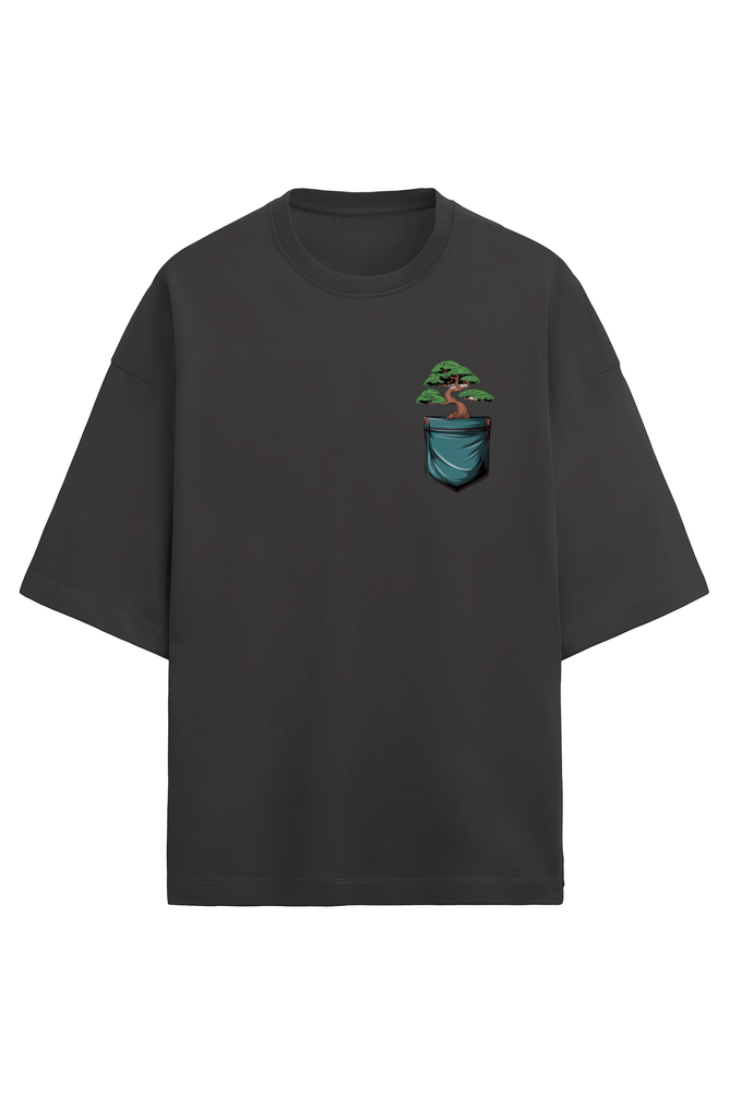 Pocket Bonsai Bliss Oversized T-shirt