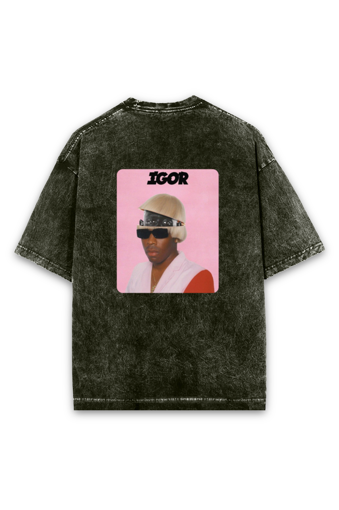 Igor Tyler, The Creator Oversized Acid Washed T-shirt