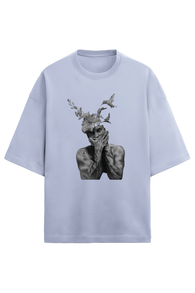 Blooming Thoughts Oversized T-shirt