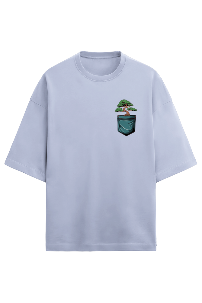 Pocket Bonsai Bliss Oversized T-shirt