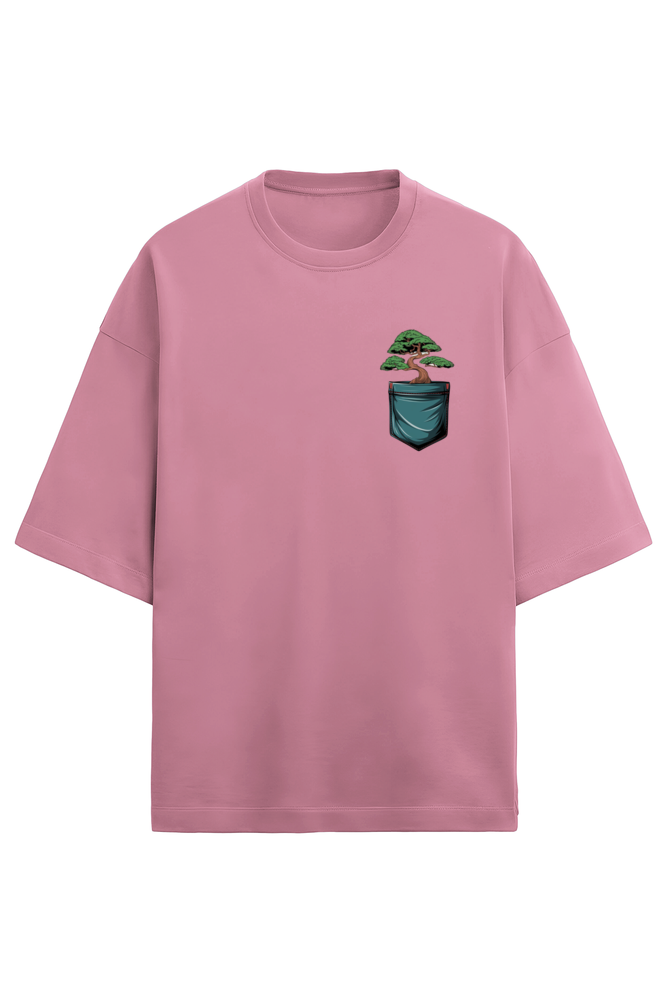 Pocket Bonsai Bliss Oversized T-shirt